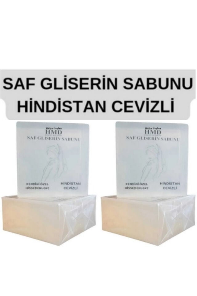 Saf Gliserin Sabunu 120 gr X 4 Ad.Hindistan Cevizli Onarıcı,Besleyici,Nemlendirici Şeffaf Gliserin Sabunu