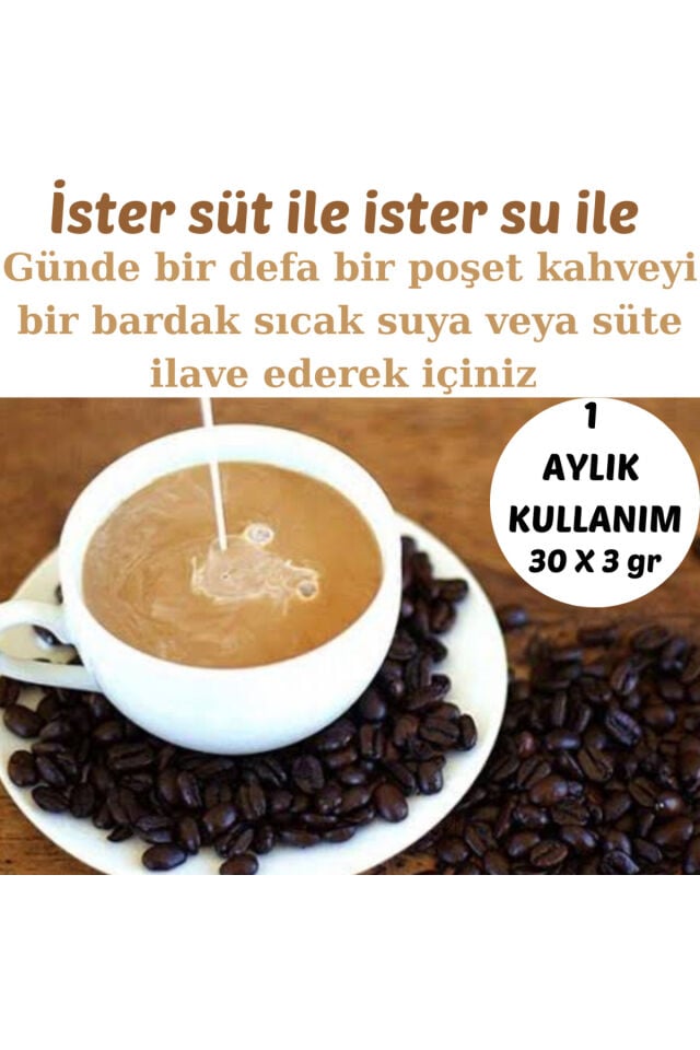 HMD Bitkisel Hindiba Kahvesi 30 x 3 gr | Detoks Etkili, Form Destekli ve Sindirim Düzenleyici Bitkisel Kahve