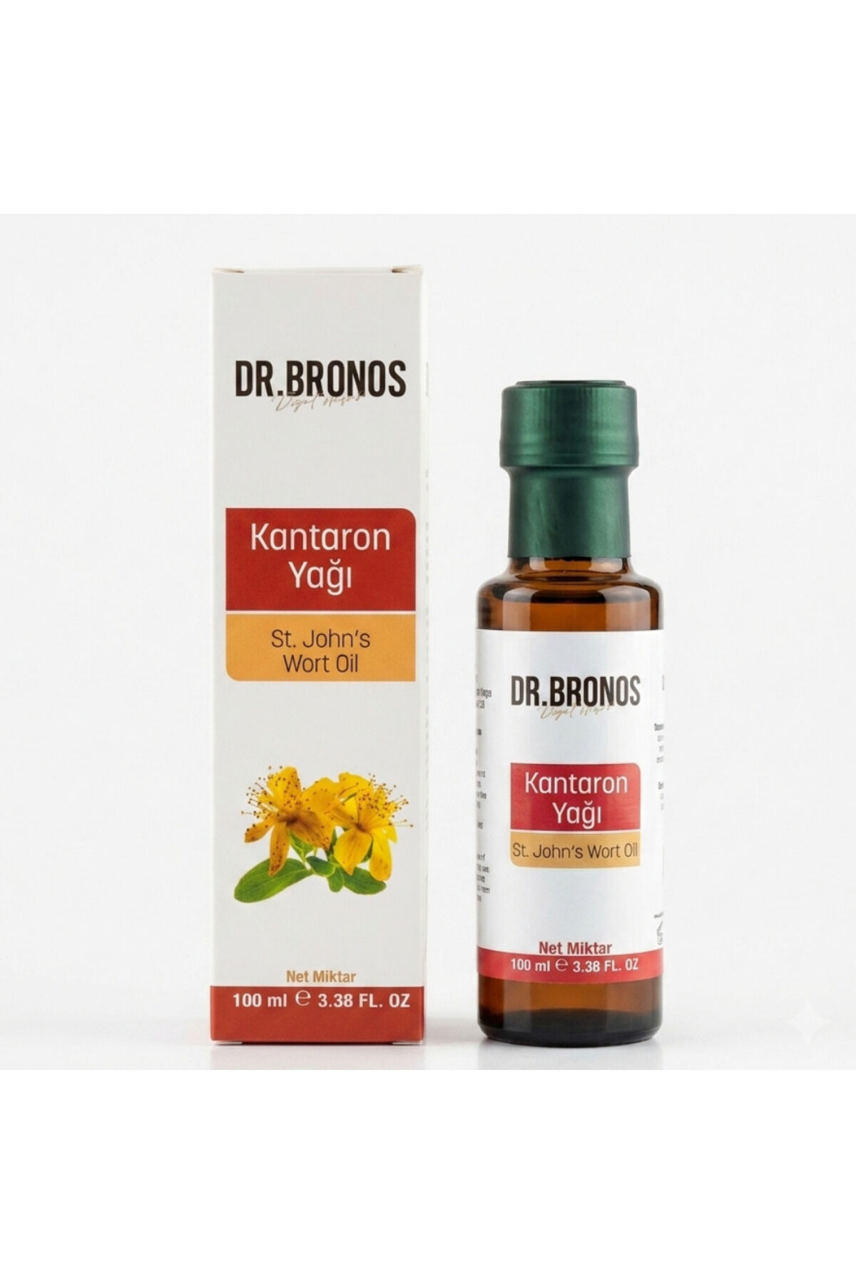 %100 Saf Sarı Kantaron Yağı 100 ml Soğuk Sıkım | Onarıcı ve Yatıştırıcı Doğal Cilt Bakım Yağı
