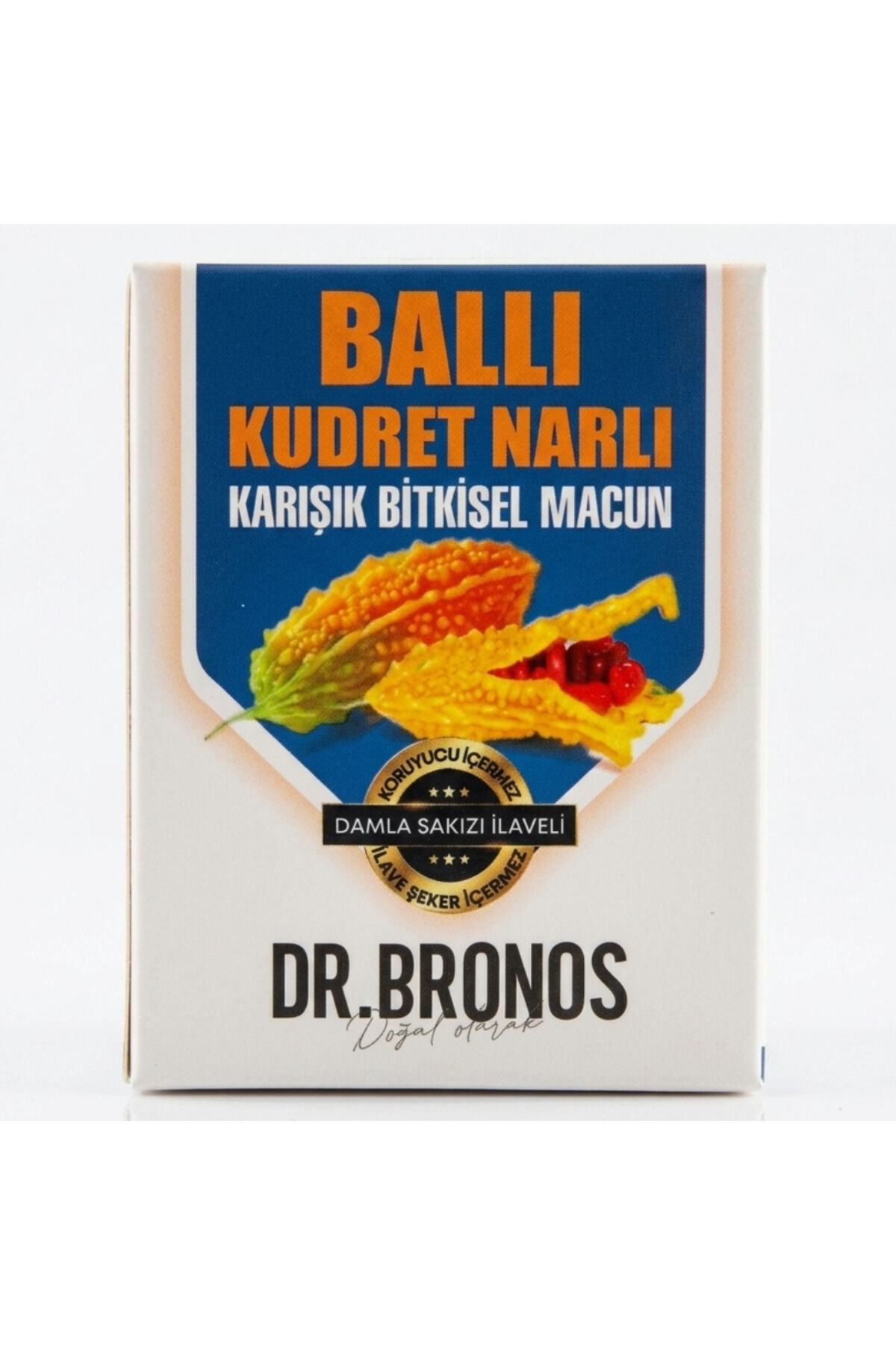 Ballı Kudret Narlı Bitkisel Macun 240 gr | Safra Ekstra ve Damla Sakızlı Mide Dostu Özel Formül