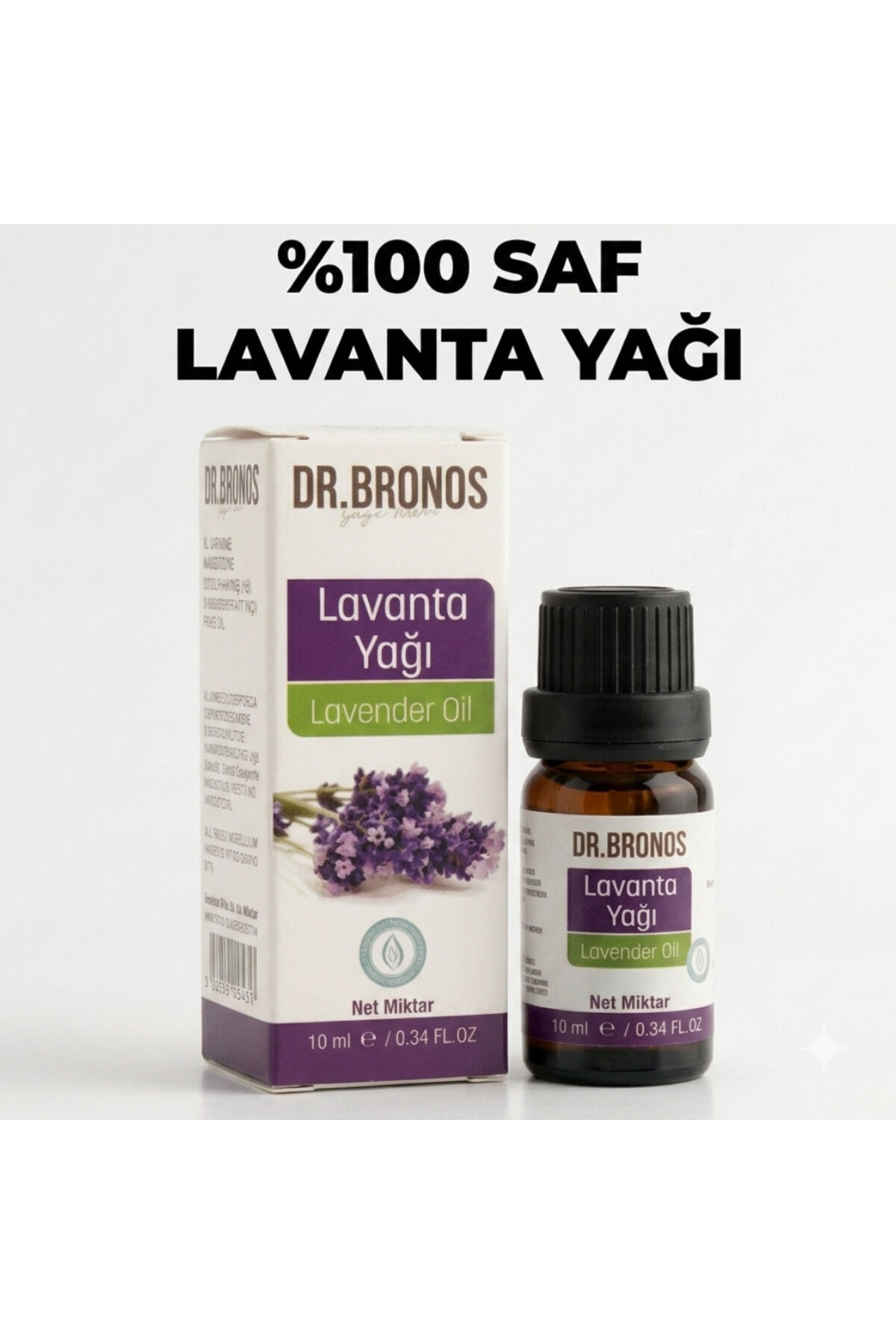 %100 Saf Lavanta Yağı 10 ml | Rahatlatıcı Aromaterapi, Difüzör, Buhurdanlık ve Uyku Yağı