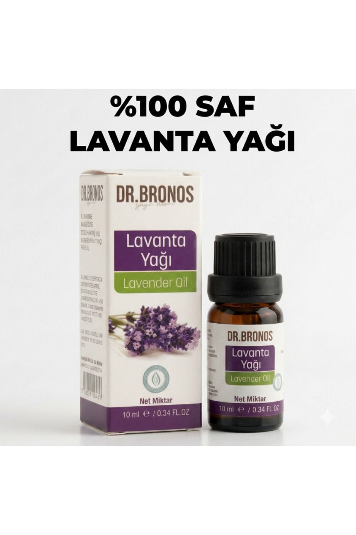 %100 Saf Lavanta Yağı 10 ml | Rahatlatıcı Aromaterapi, Difüzör, Buhurdanlık ve Uyku Yağı