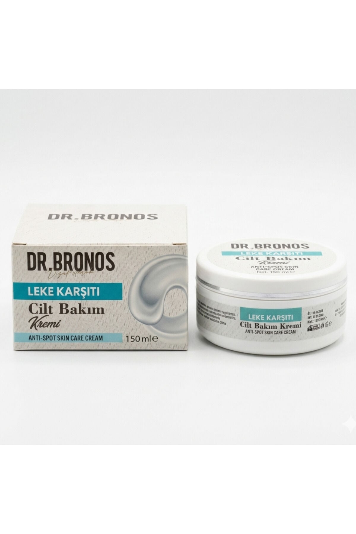 Dr. Bronos Leke Karşıtı Cilt Bakım Kremi 150 ml Anti Spot Krem | Ton Eşitleyici ve Aydınlatıcı Özel Bakım