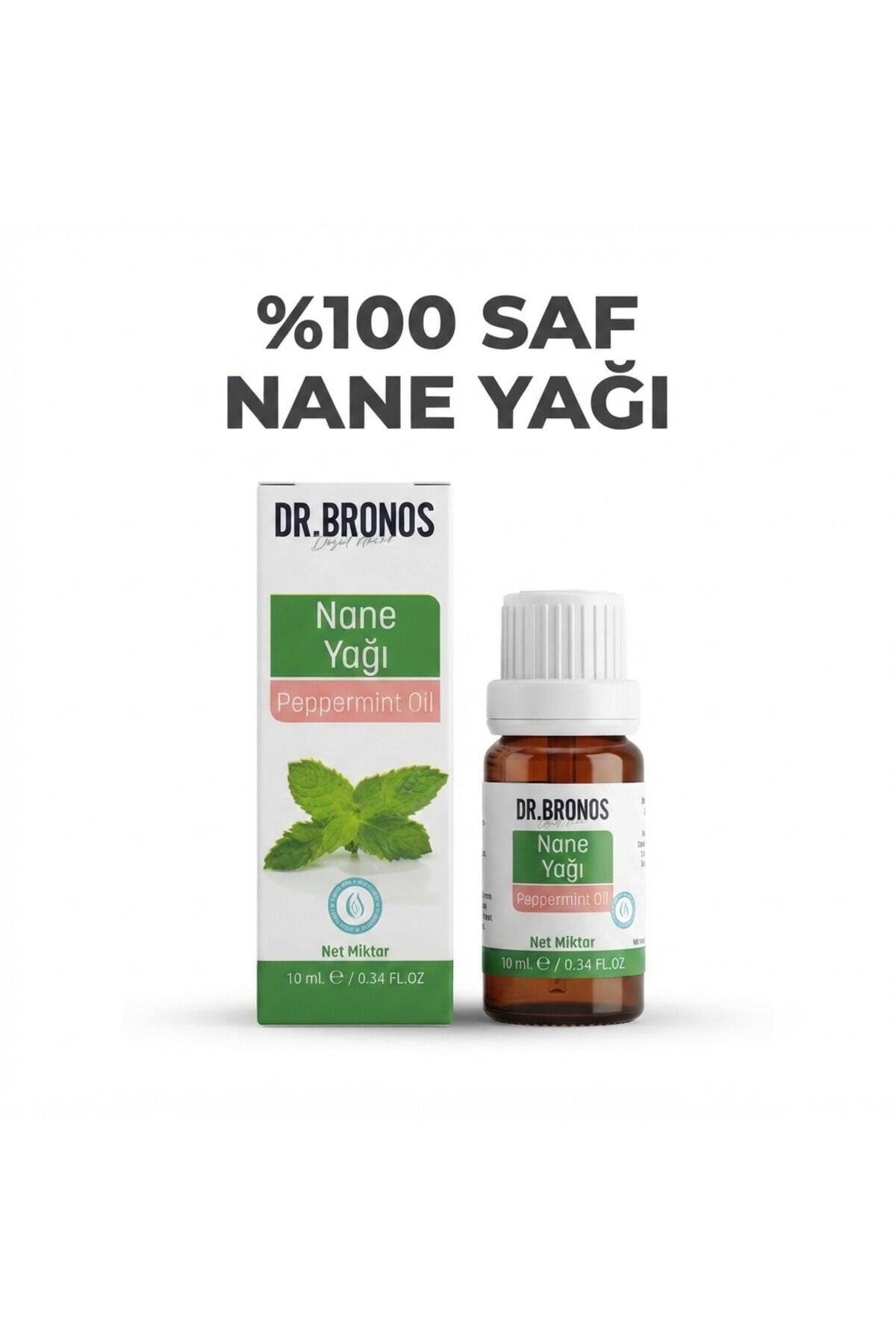 %100 Saf Nane Yağı 10 ml | Ferahlatıcı Aromaterapi, Baş Masajı ve Saç Bakım Yağı