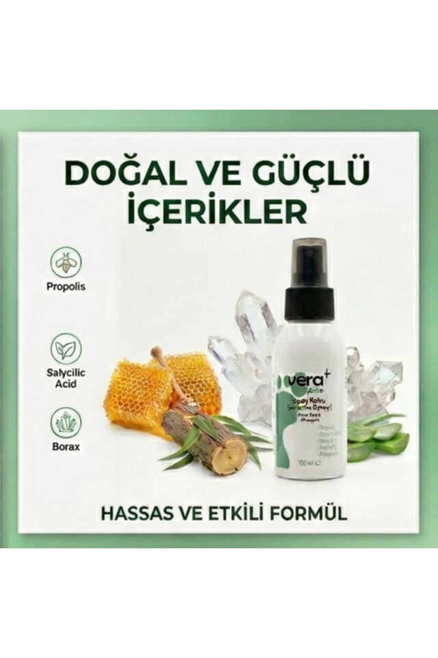 Ayak Koku Önleyici ve Terleme Karşıtı Sprey 100 ml | Ferahlatıcı, Nemlendirici ve Ayakkabı Koku Giderici Sprey
