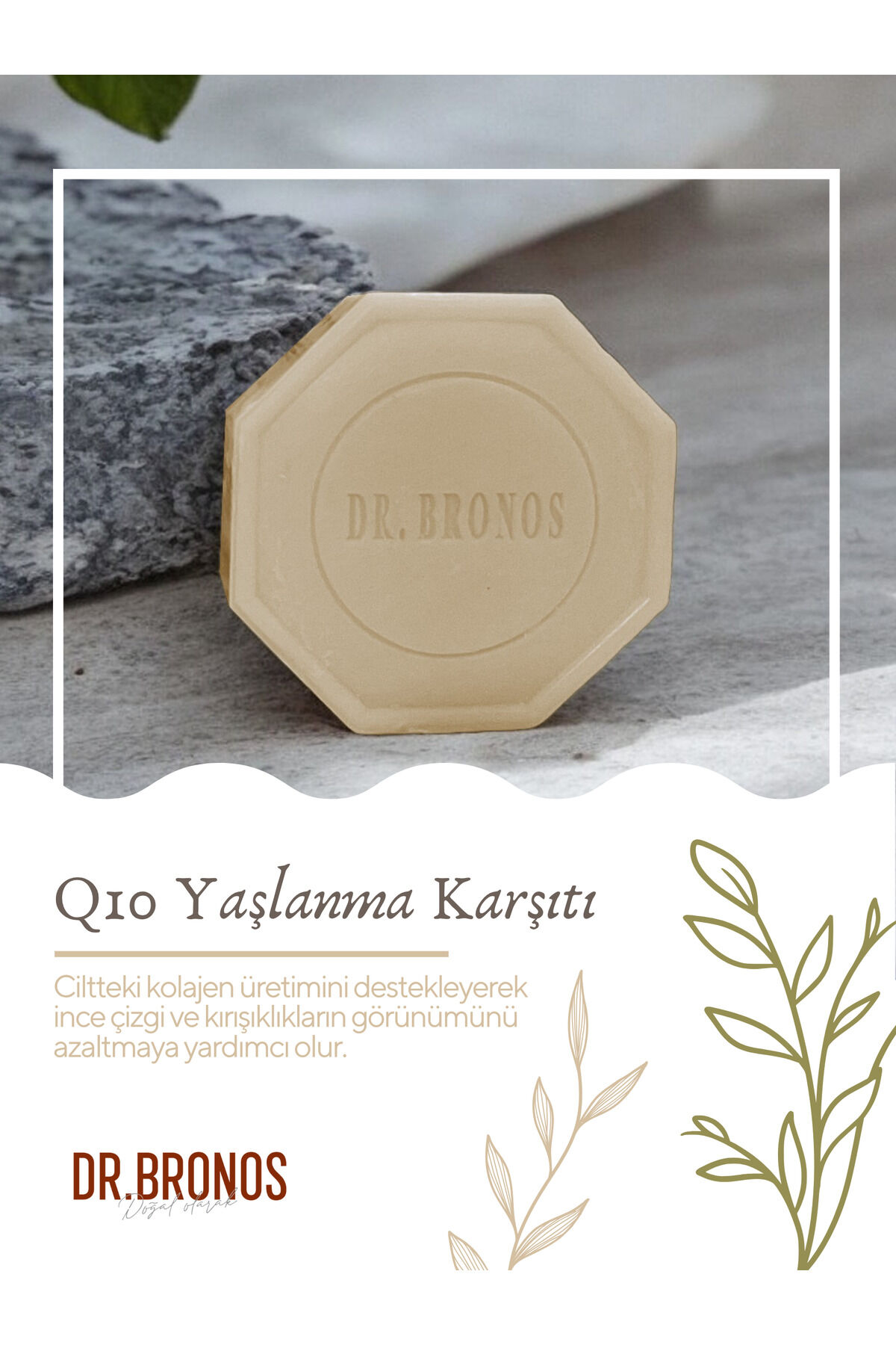Doğal Q10 Yaşlanma Karşıtı Sabun 125 gr