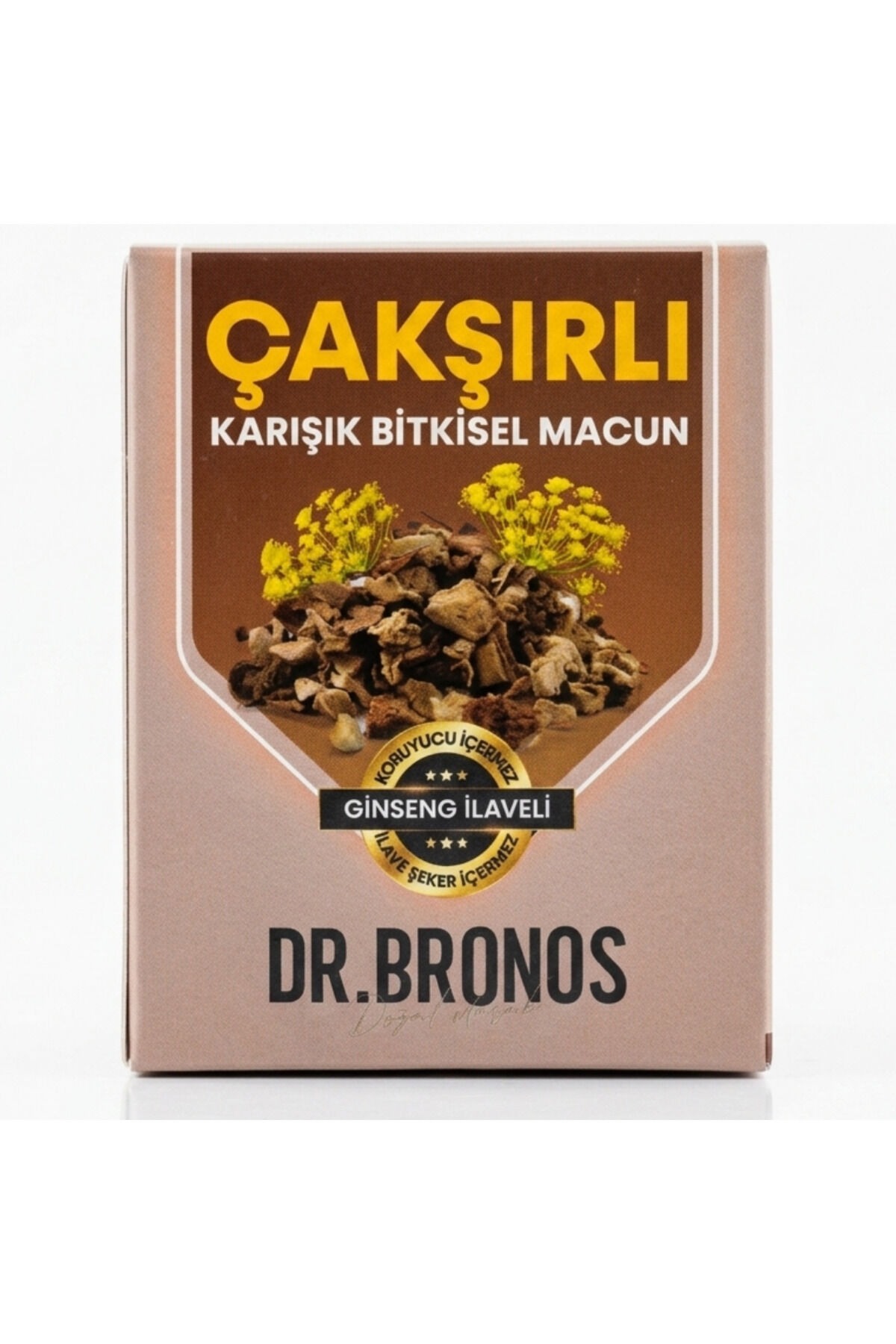 Çakşırlı %100 Doğal Katkısız Karışım Bitkisel Macun 240 gr | Ginseng ve Arı Sütü İlaveli Şekersiz Özel Formül