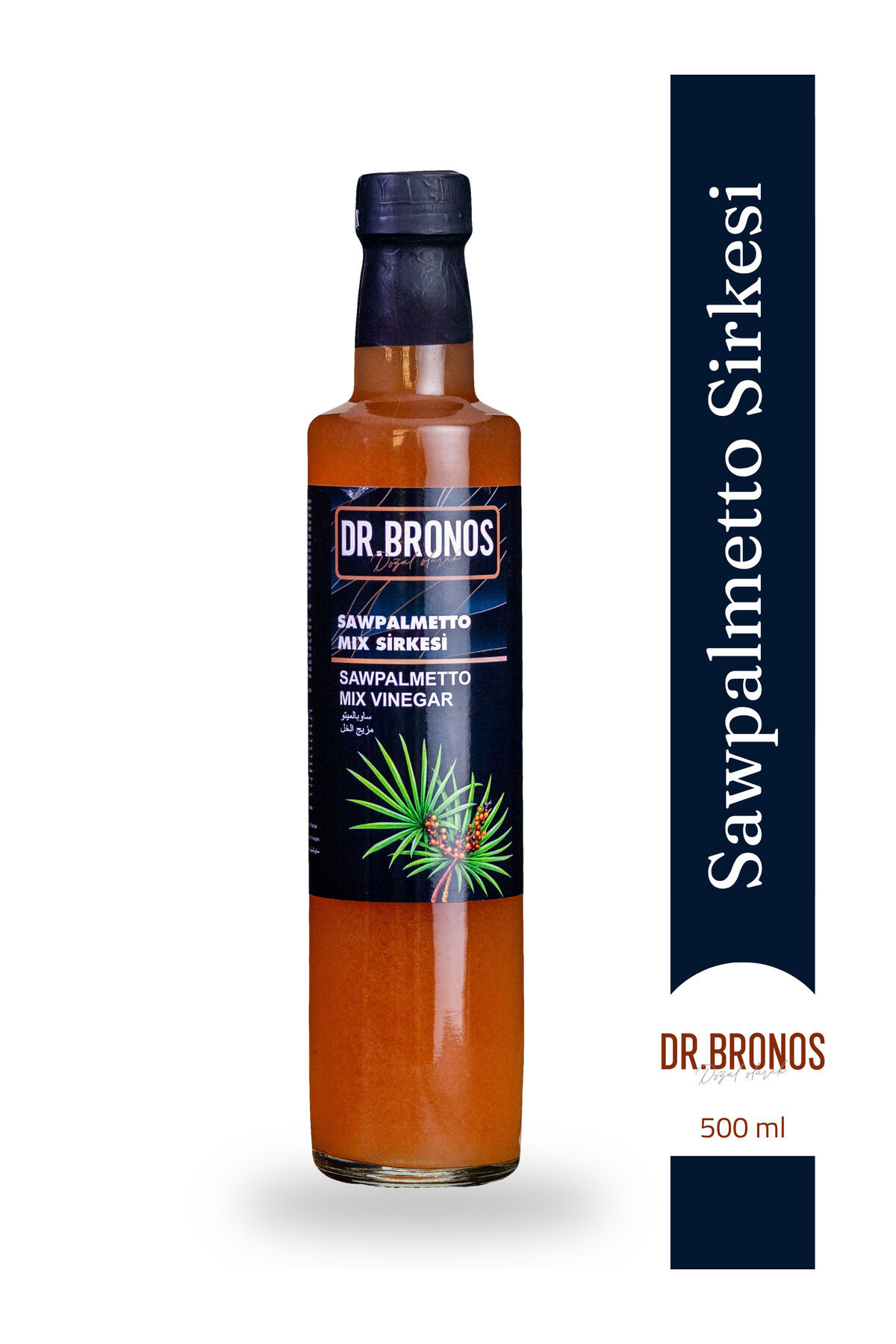 Sawpalmetto Sirkesi 500 ml (DOĞAL FERMANTASYON)