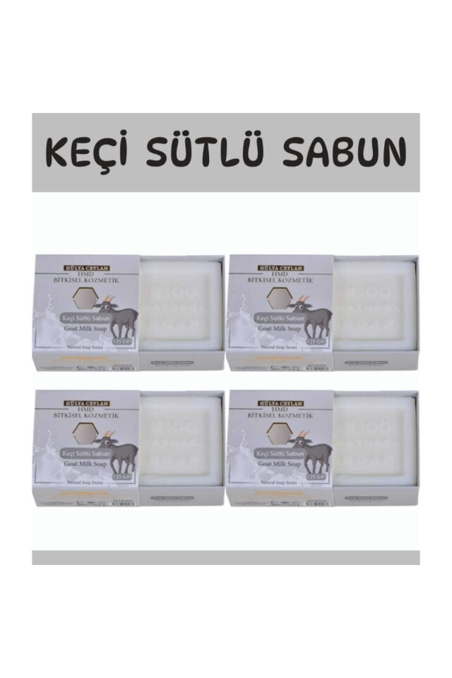 Keçi Sütü Sabunu 2 x 125 gr | Yoğun Besleyici, Nemlendirici ve Doğal Cilt Bakım Sabunu
