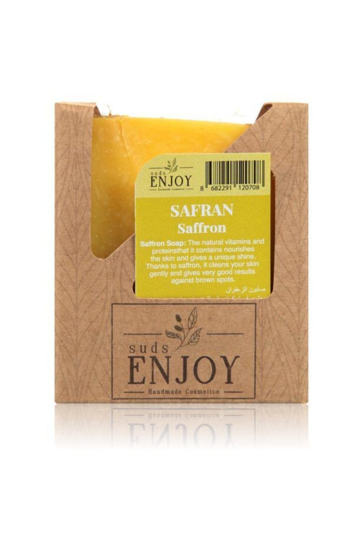 Doğal Safran El Yapımı Yüz, Saç Ve Vücut Sabunu