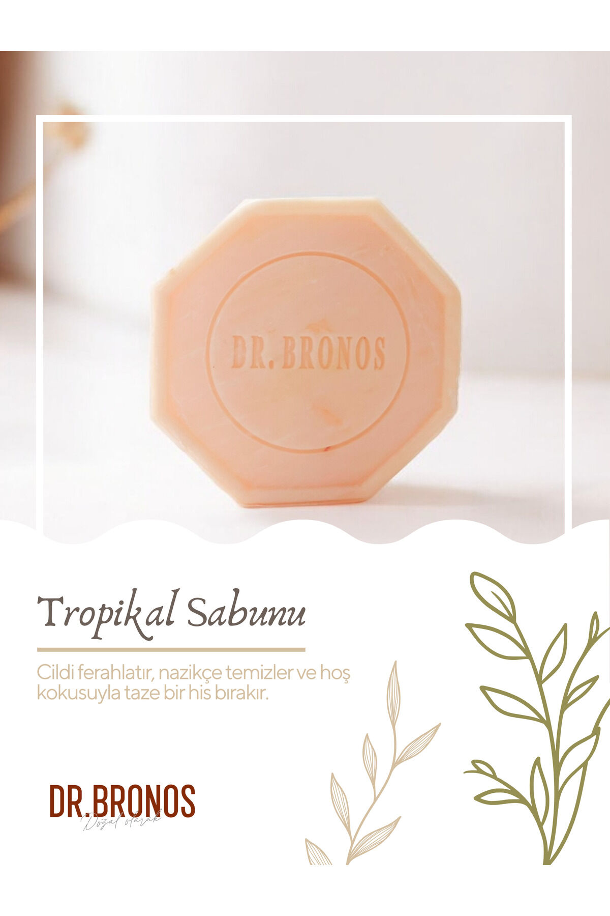 Doğal Tropikal Sabunu 125 gr
