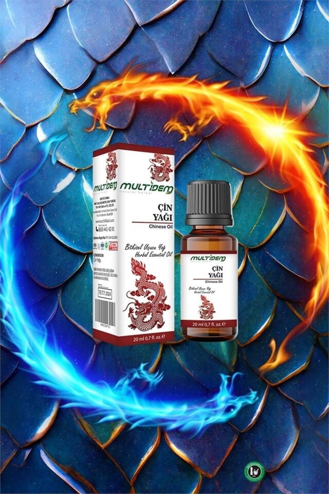 Çin Yağı 20 ml | Ferahlatıcı, Canlandırıcı ve Rahatlatıcı Saf Bitkisel Bakım Yağı