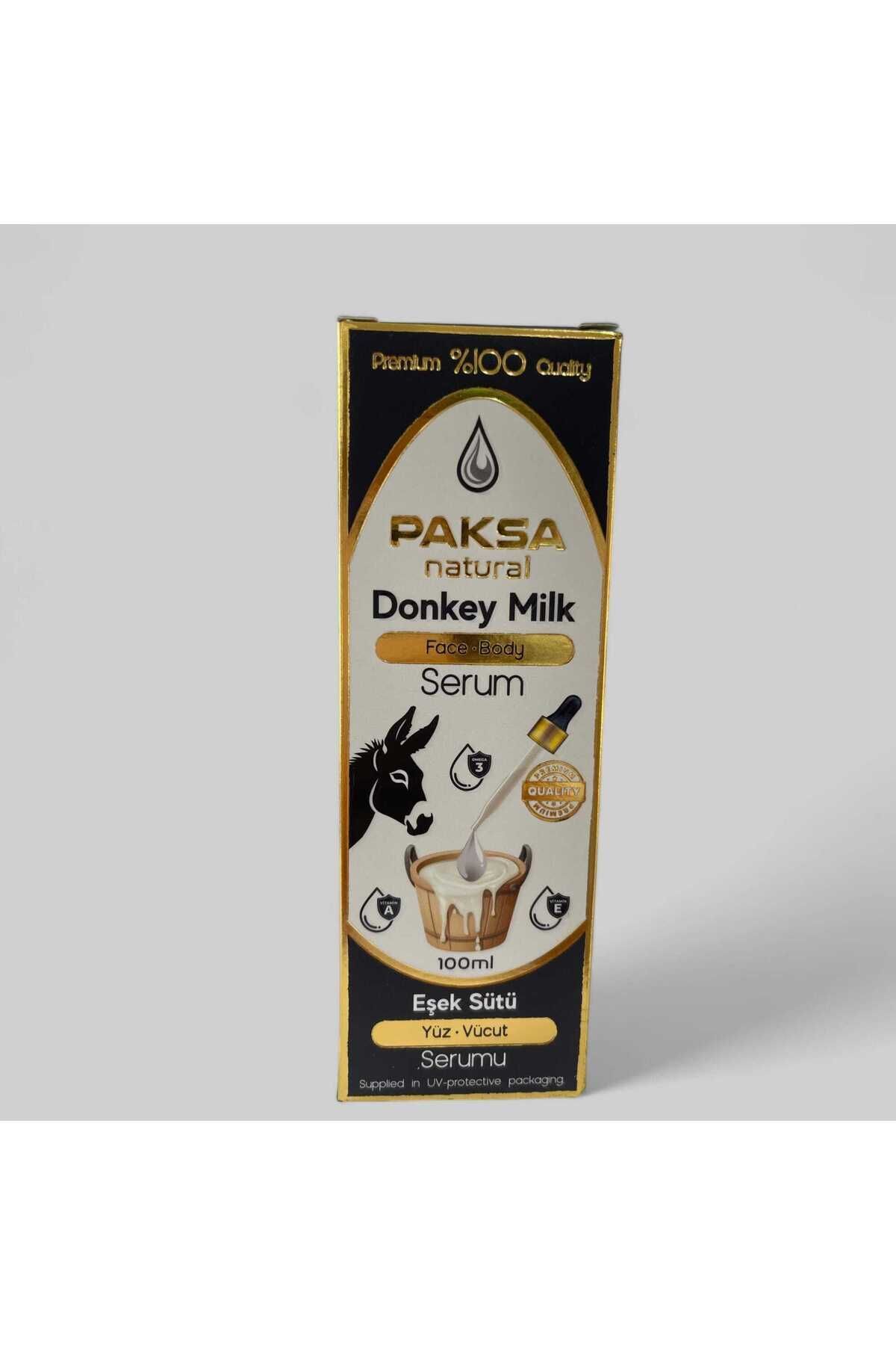 Eşek Sütü Yüz ve Vücut Serumu 100 ml | Yoğun Besleyici, Yenileyici ve Yaşlanma Karşıtı Doğal Bakım Serumu