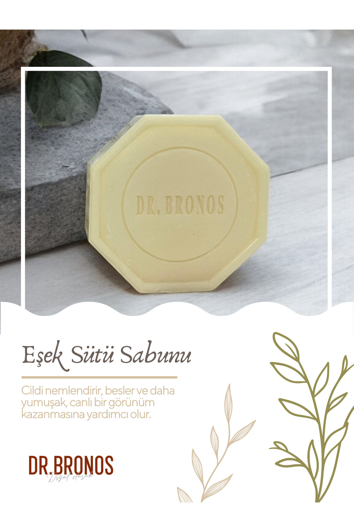 Doğal Eşek Sütü Sabunu 125 gr