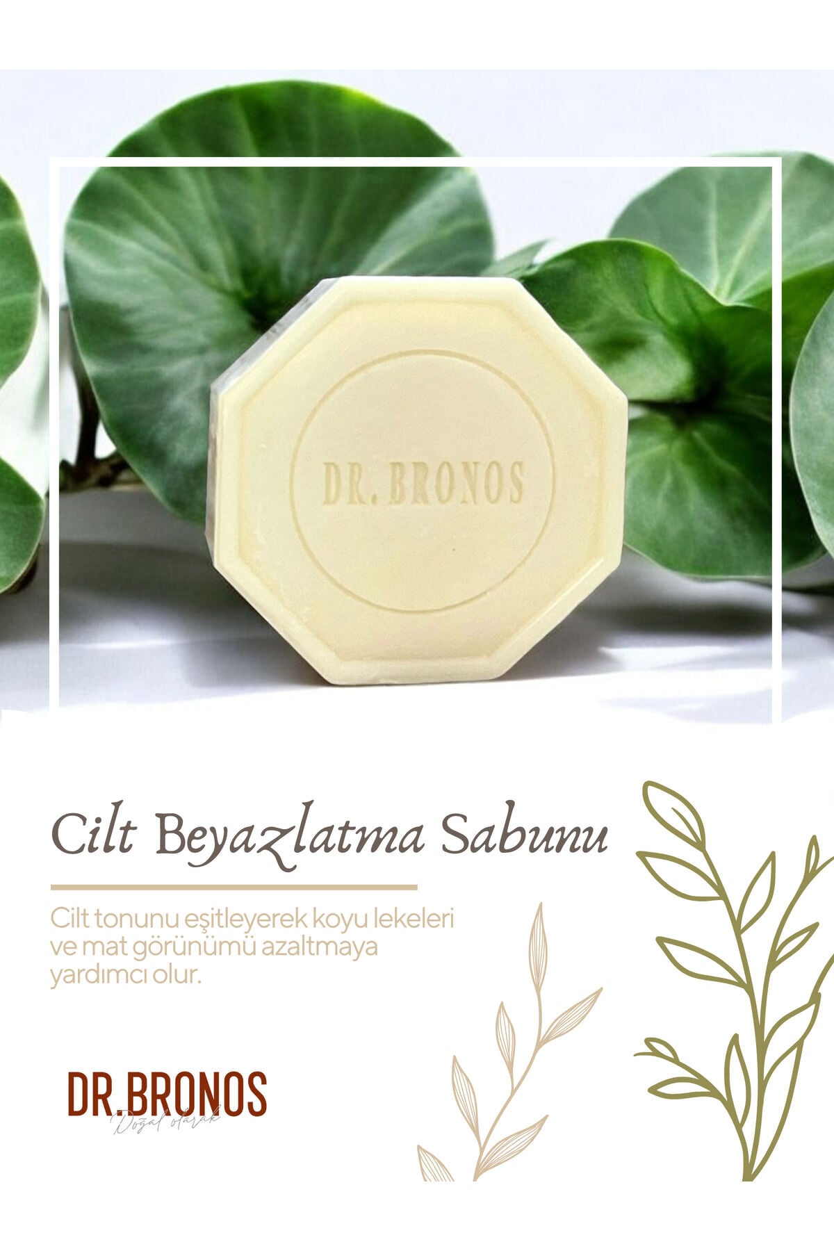 Doğal Cilt Beyazlatma Sabunu 125 gr | Aydınlatıcı ve Ton Eşitleyici Sabun