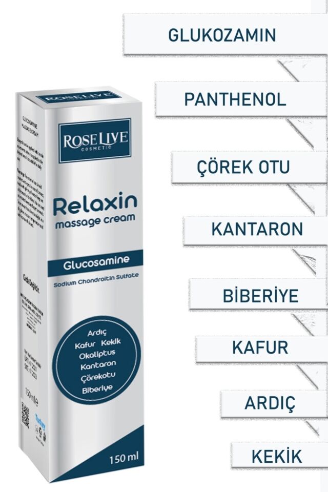 Ağrı Giderici ve Rahatlatıcı Masaj Kremi 150 ml | Ardıç, Kafur, Kekik, Kantaron, Okaliptüs, Çörek Otu ve Biberiye Özlü Özel Bakım Kremi