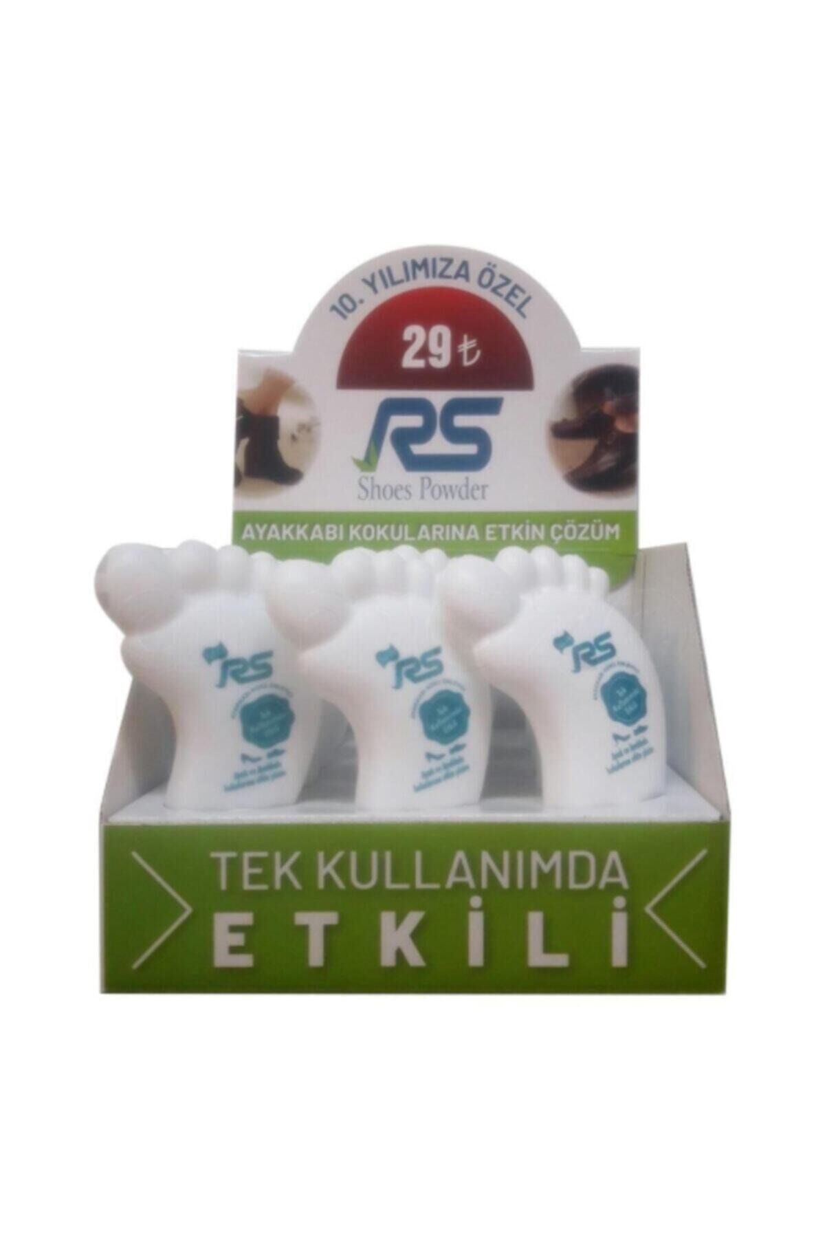 Ayakkabı Koku Önleyici Toz 10 x 100 gr | Uzun Süreli Etkili Ferahlık ve Koku Giderici Bakım Standı