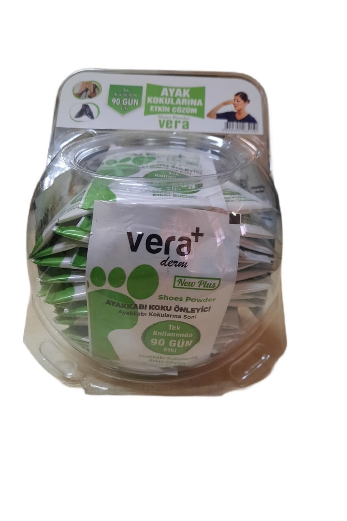 Derm Ayak Ve Ayakkabı Koku Giderici Toz 48 Li Fanus