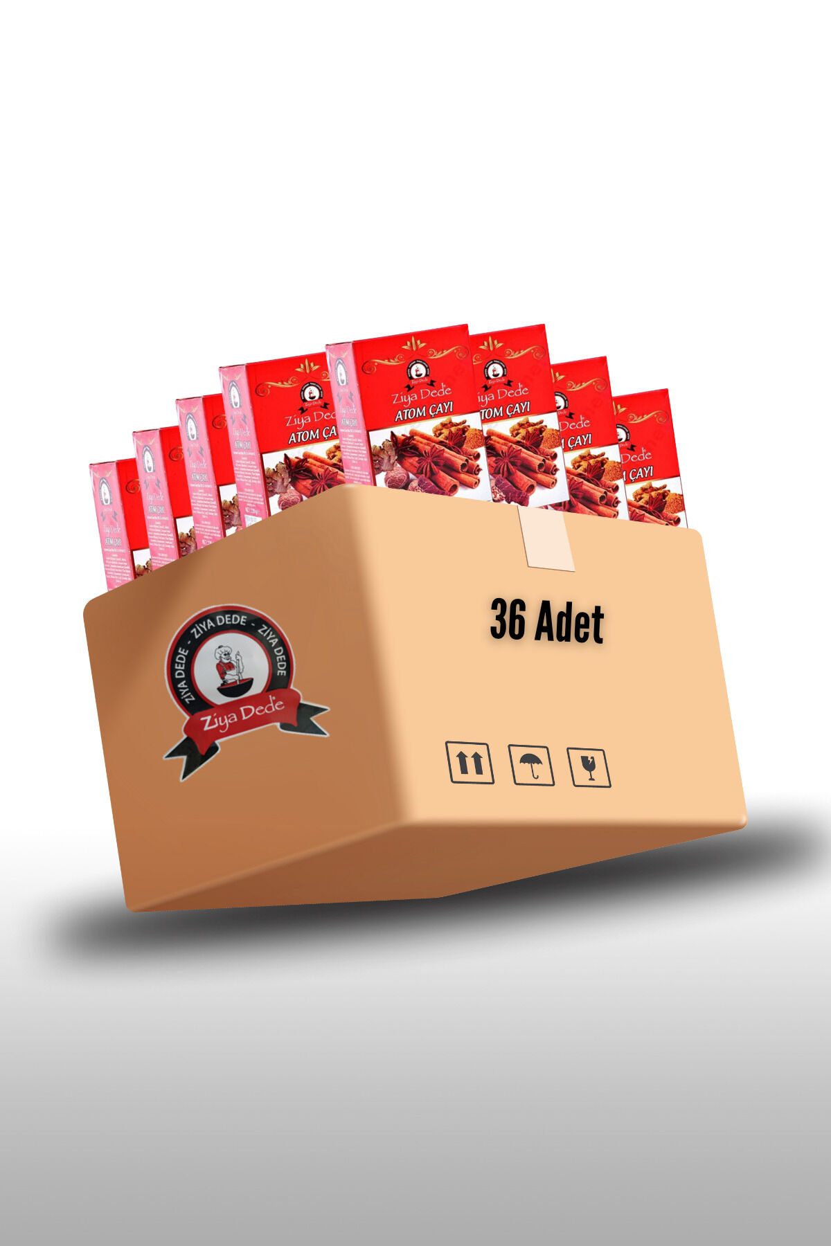 Ziya Dede Atom Çayı (Kış/Bomba Çayı) 150 Gr x 36 Adet