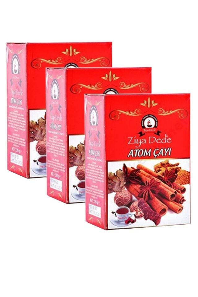 Atom Çayı Ziya Dede Küp Atom Çay Kış Çayı 3 x 150 gr