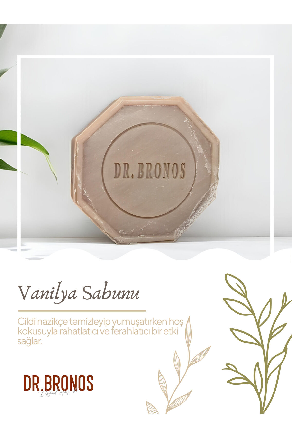 Doğal Vanilya Sabunu 125 gr