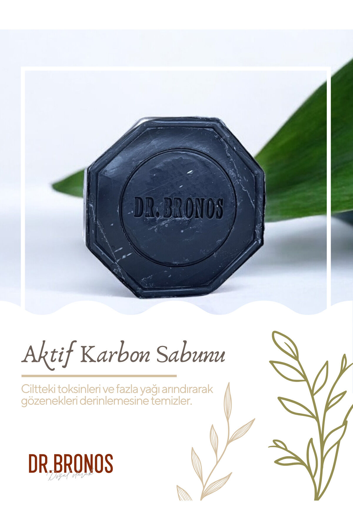 Doğal Aktif Karbon Sabunu 125 gr
