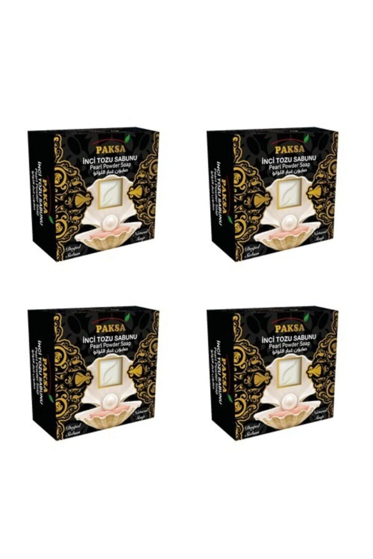 Doğal İnci Tozu Sabunu 4 x 125 gr | Aydınlatıcı, Yenileyici ve Pürüzsüzleştirici Doğal Cilt Bakım Sabunu