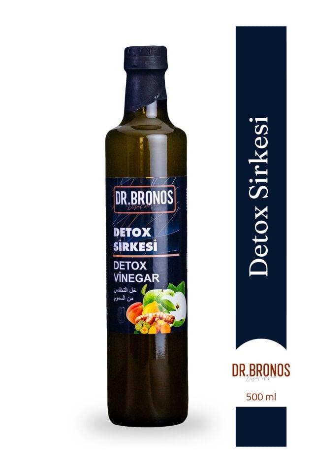 Detox Sirkesi 500 ml | Doğal Fermantasyon Detox Sirkesi