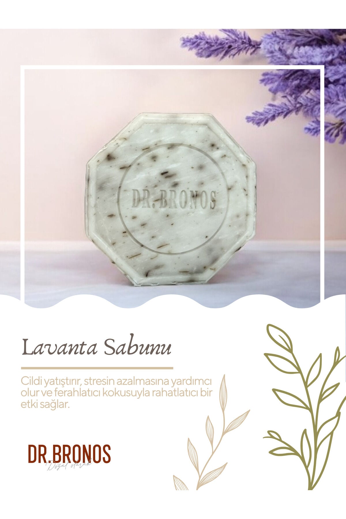 Doğal Lavanta Sabunu 125 gr | Rahatlatıcı ve Ferahlatıcı Lavanta Sabunu