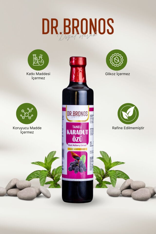 Taneli Karadut Özü 700 gr | Geleneksel ve Katkısız Karadut Özü