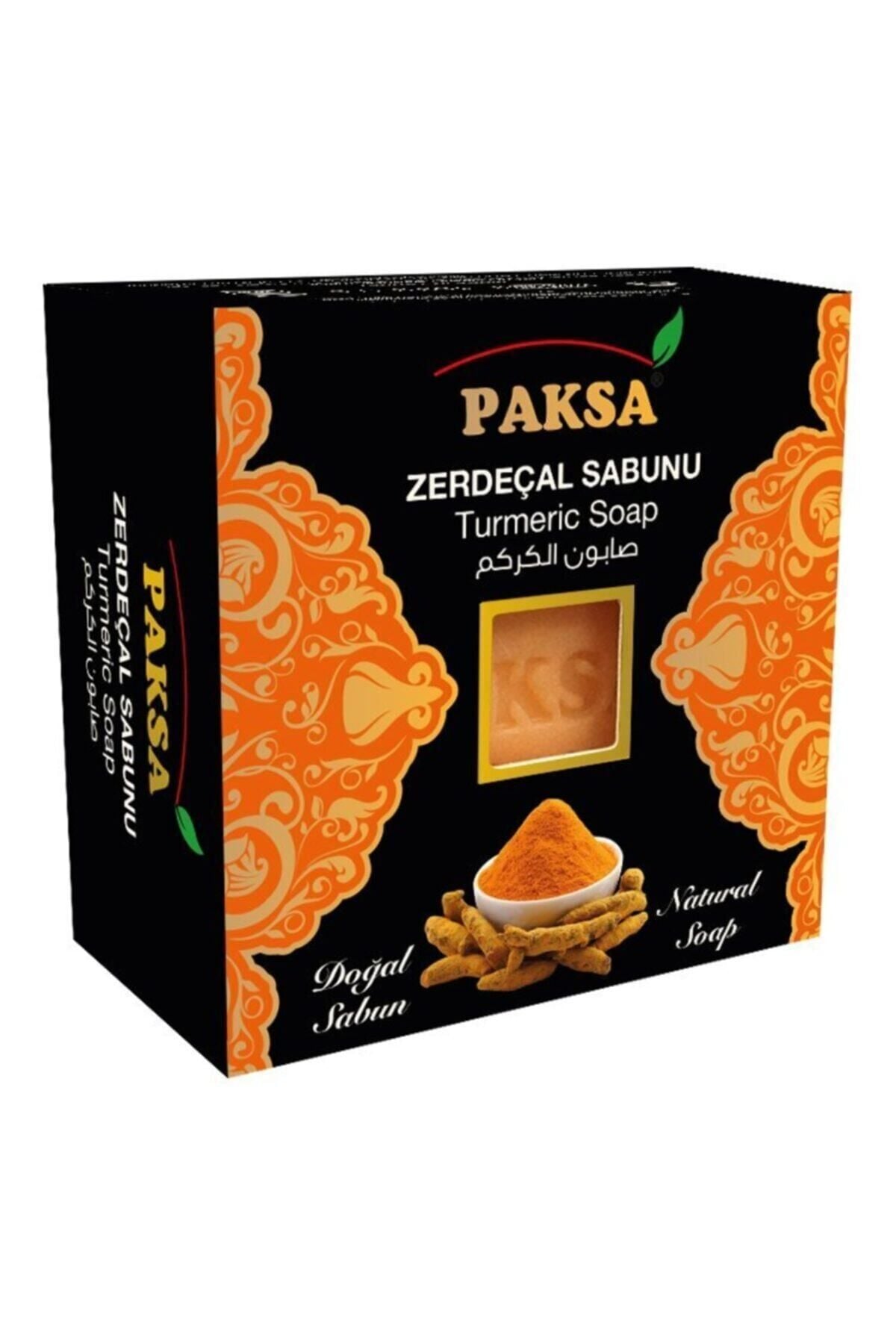 Doğal Zerdeçal Sabunu 125 gr | Doğal Bitkisel Katı Sabun, Aydınlatıcı, Arındırıcı ve Canlandırıcı Cilt ve Vücut Bakım Sabunu
