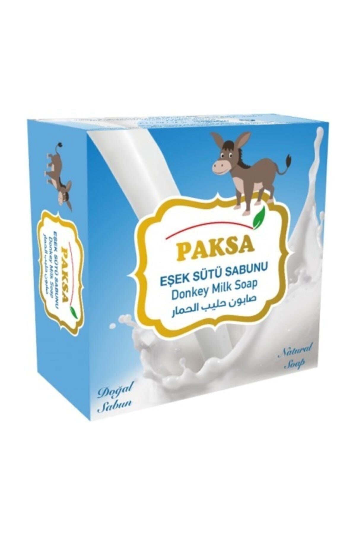Doğal Eşek Sütü Sabunu 125 gr | Doğal Bitkisel Katı Sabun, Besleyici, Yenileyici ve Yoğun Nemlendirici Cilt ve Vücut Bakım Sabunu