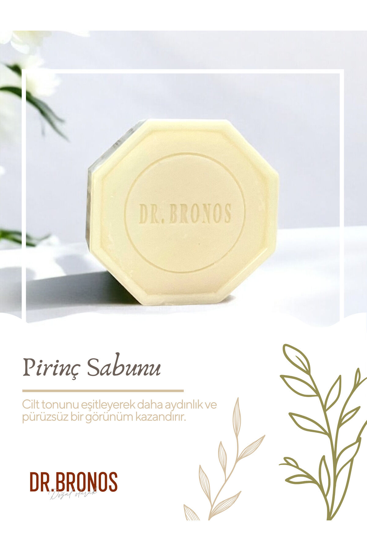 Doğal Pirinç Sabunu 125 gr