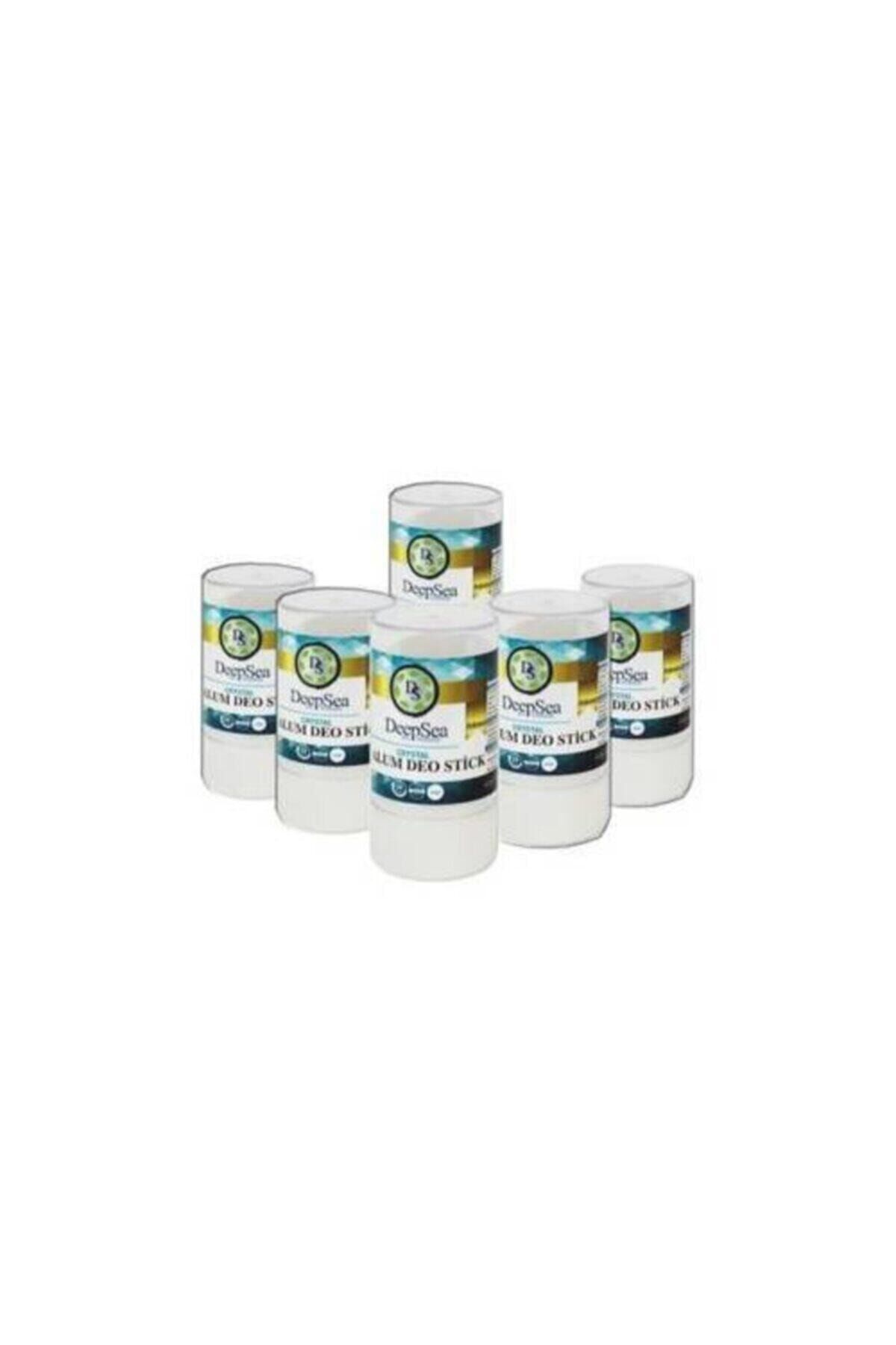 Kristal Doğal Tuz Roll-On 60 gr x 6 Ad.| %100 Doğal Mineral Tuz İçeren Ter Kokusu Giderici Deodorant