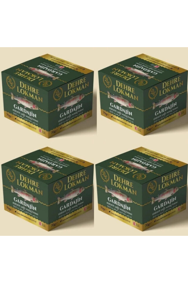 Gardajin Alabalık Yağlı new lüx Masaj Kremi 6 x 70 gr-Kas ve Eklem Ağrılarını Rahatlatır
