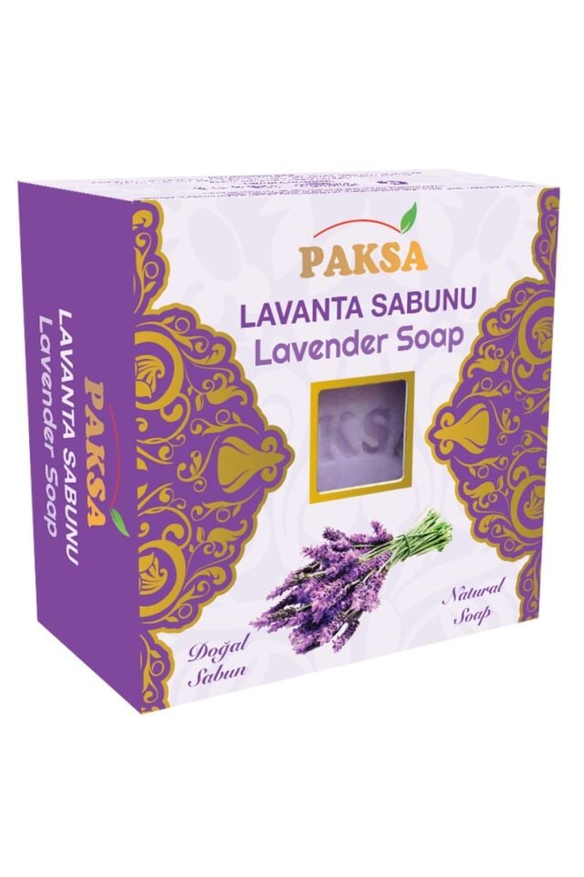 Doğal Lavanta Sabunu 125 gr | Doğal Bitkisel Katı Sabun, Dinlendirici, Yatıştırıcı ve Arındırıcı Cilt ve Vücut Bakım Sabunu