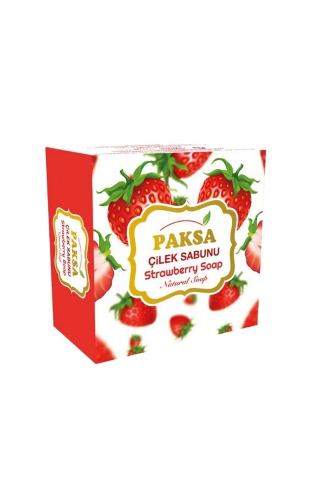 Doğal Çilek Sabunu 2 x 125 gr | Doğal Bitkisel Sabun, Canlandırıcı, Ferahlatıcı ve Besleyici Çoklu Meyve Özlü Cilt Bakım Sabunu Paketi