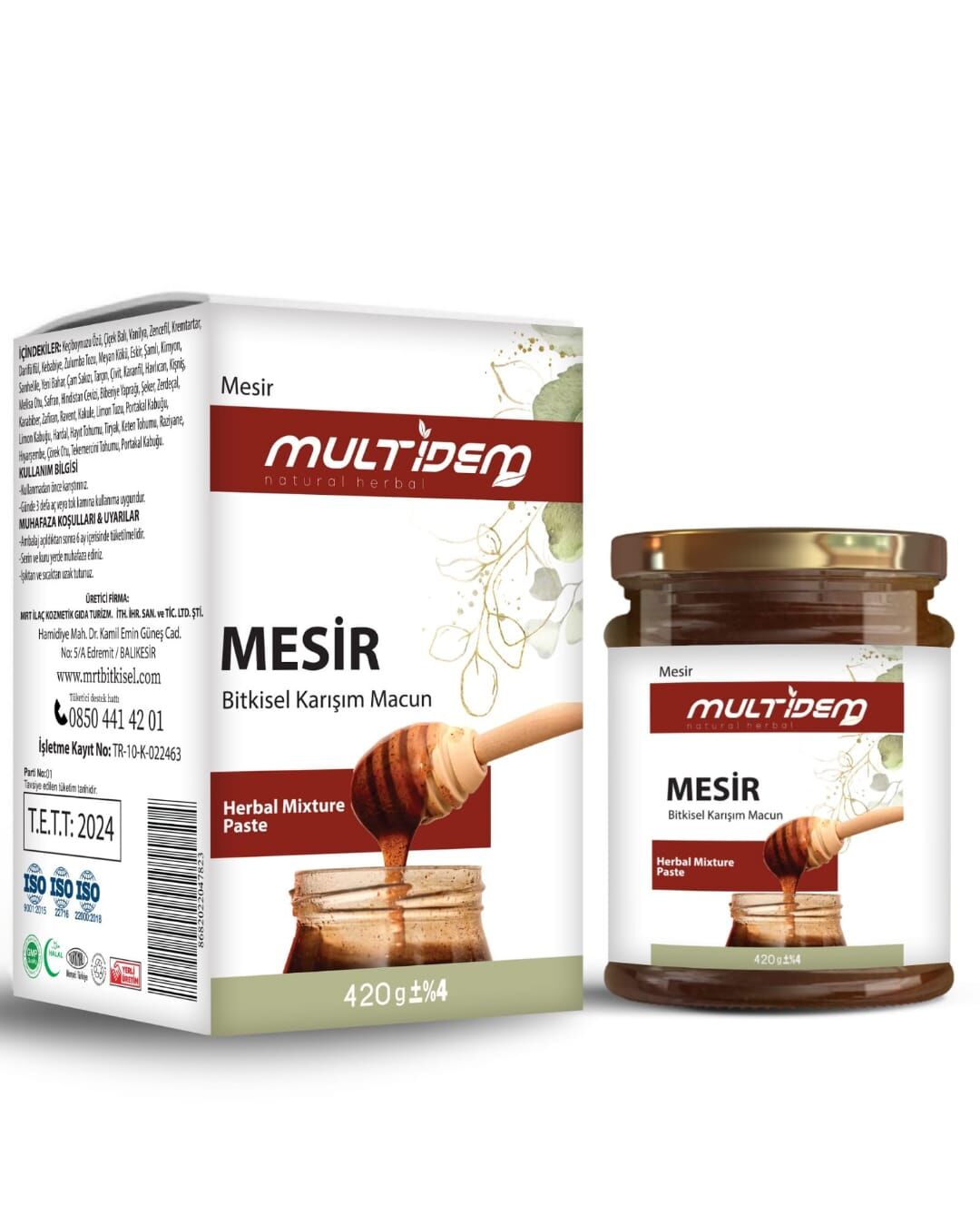 Mesir Macunu 420 g | Geleneksel Karışık Bitkisel Macun, Gıda Amaçlı Doğal Lezzet ve Enerji Kaynağı