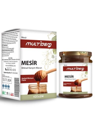 Mesir Macunu 420 g | Geleneksel Karışık Bitkisel Macun, Gıda Amaçlı Doğal Lezzet ve Enerji Kaynağı