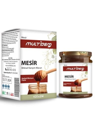 Mesir Macunu 420 g | Geleneksel Karışık Bitkisel Macun, Gıda Amaçlı Doğal Lezzet ve Enerji Kaynağı