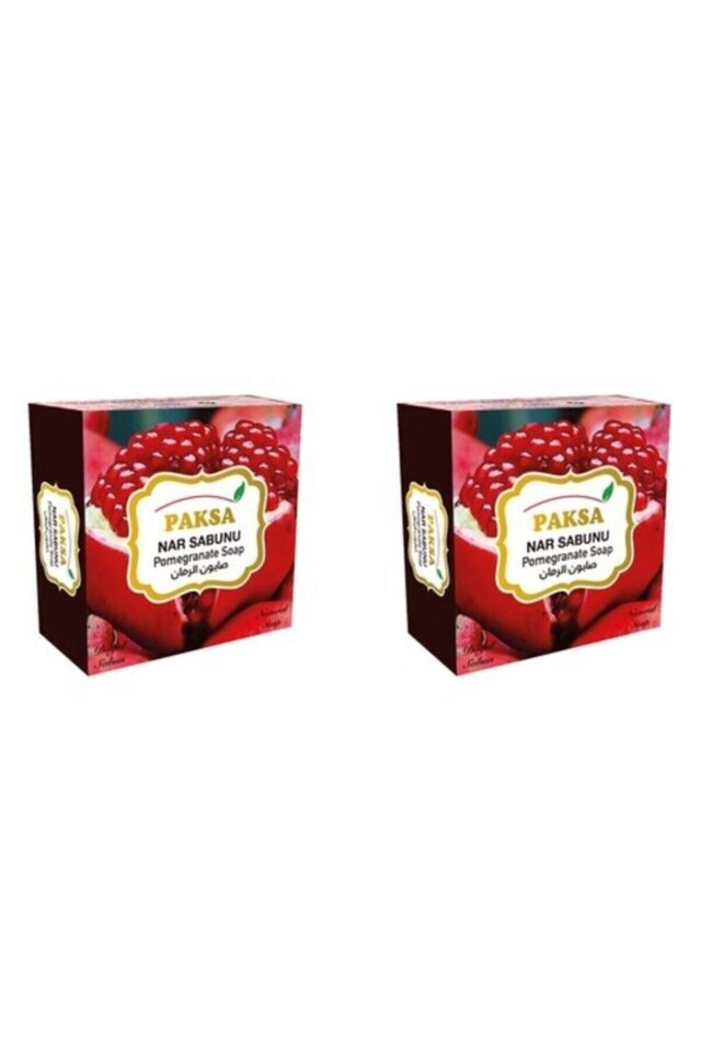 Doğal Nar Sabunu 2 x 125 gr | Nar Özlü, Antioksidan Etkili, Canlandırıcı ve Işıltı Verici Bakım Sabun Seti