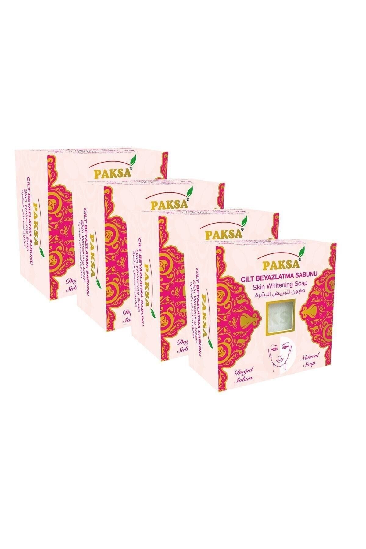 Cilt Beyazlatma Sabunu 4 x 125 gr | Ton Eşitleyici, Aydınlatıcı, Canlandırıcı ve Arındırıcı Bakım Sabun Seti
