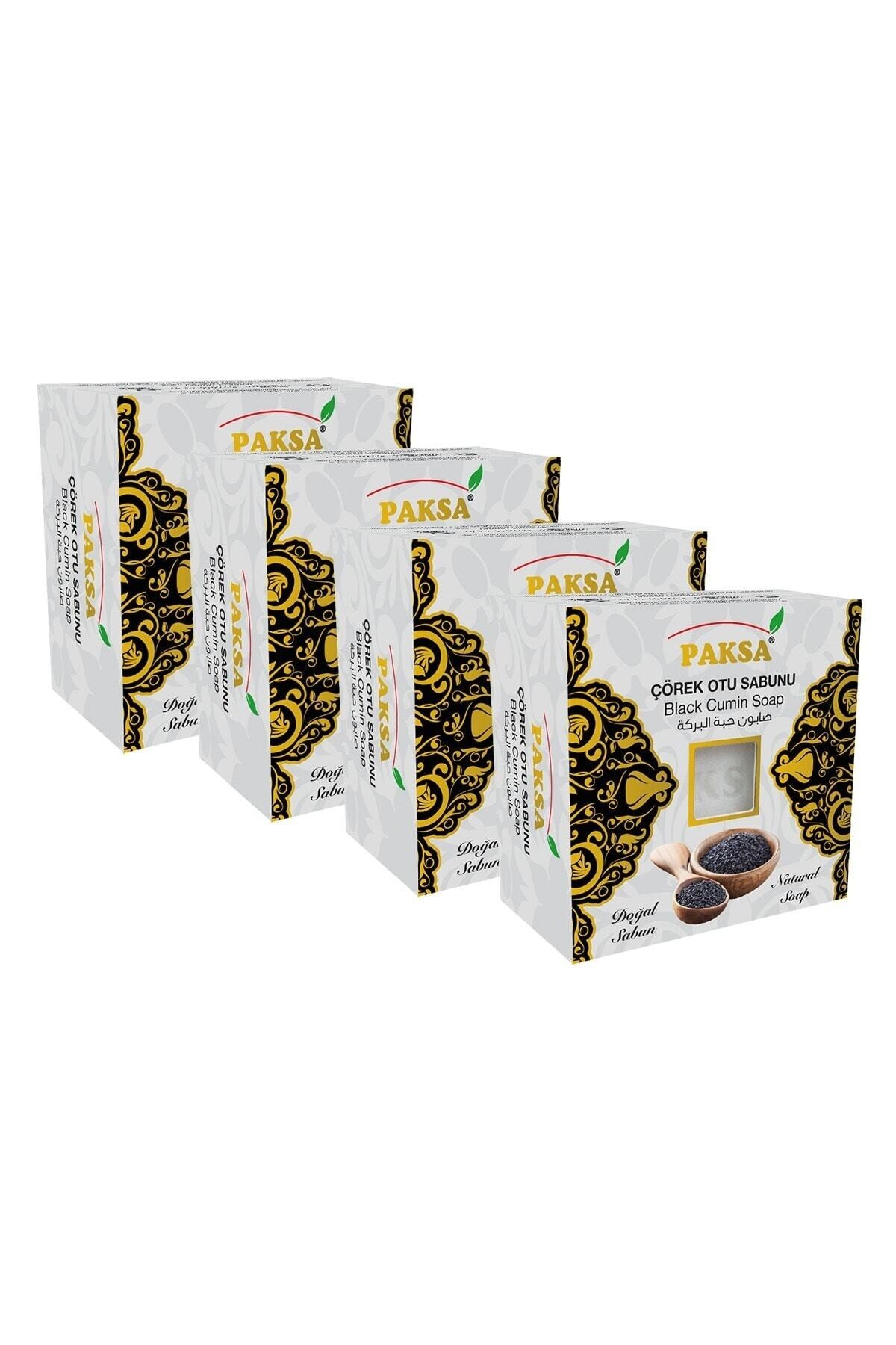 Çörekotu Sabunu 4 x 125 gr | Çörekotu Özlü, Arındırıcı, Dengeleyici ve Canlandırıcı Bakım Sabun Seti