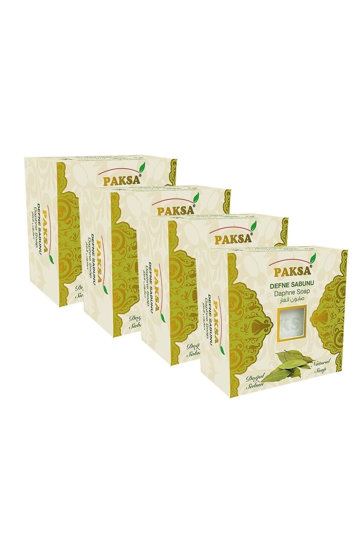 Defne Sabunu 4 x 125 gr | Geleneksel Defne Yağlı, Arındırıcı, Dengeleyici ve Canlandırıcı Bakım Sabun Seti