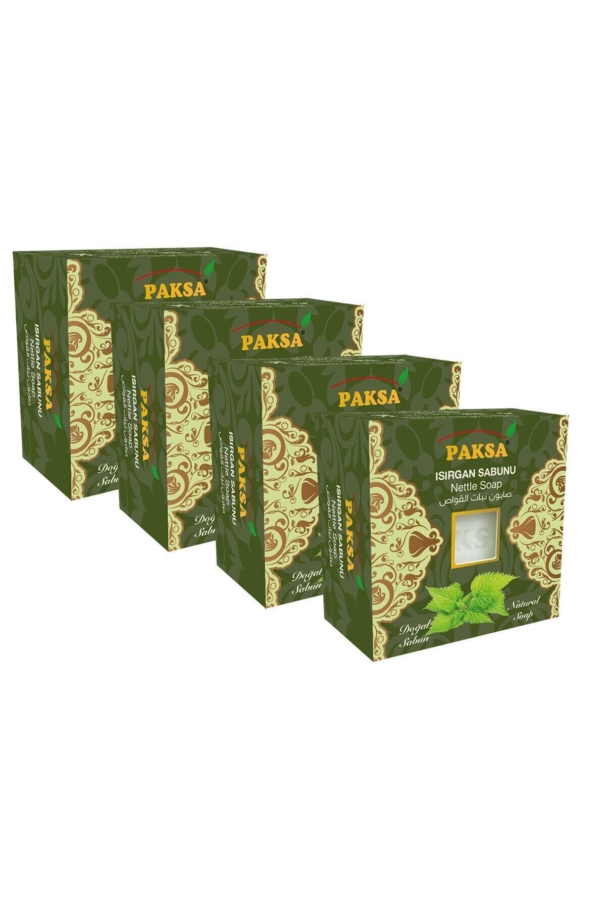 Isırgan Sabunu 4 x 125 gr | Isırgan Özlü, Arındırıcı, Dengeleyici ve Canlandırıcı Bakım Sabun Seti
