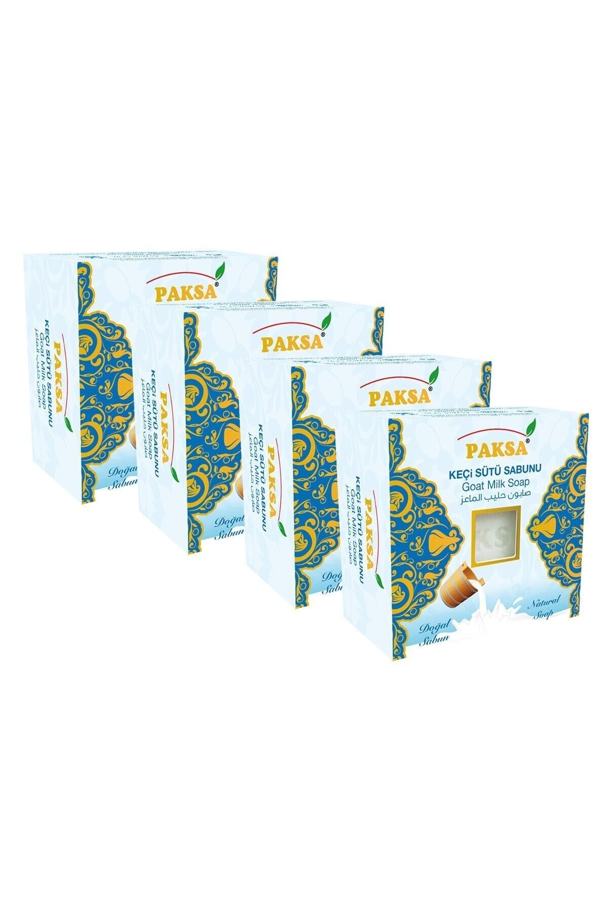 Keçi Sütü Sabunu 4 x 125 gr | Keçi Sütü Özlü, Besleyici, Nemlendirici ve Kadifemsi Bakım Sabun Seti