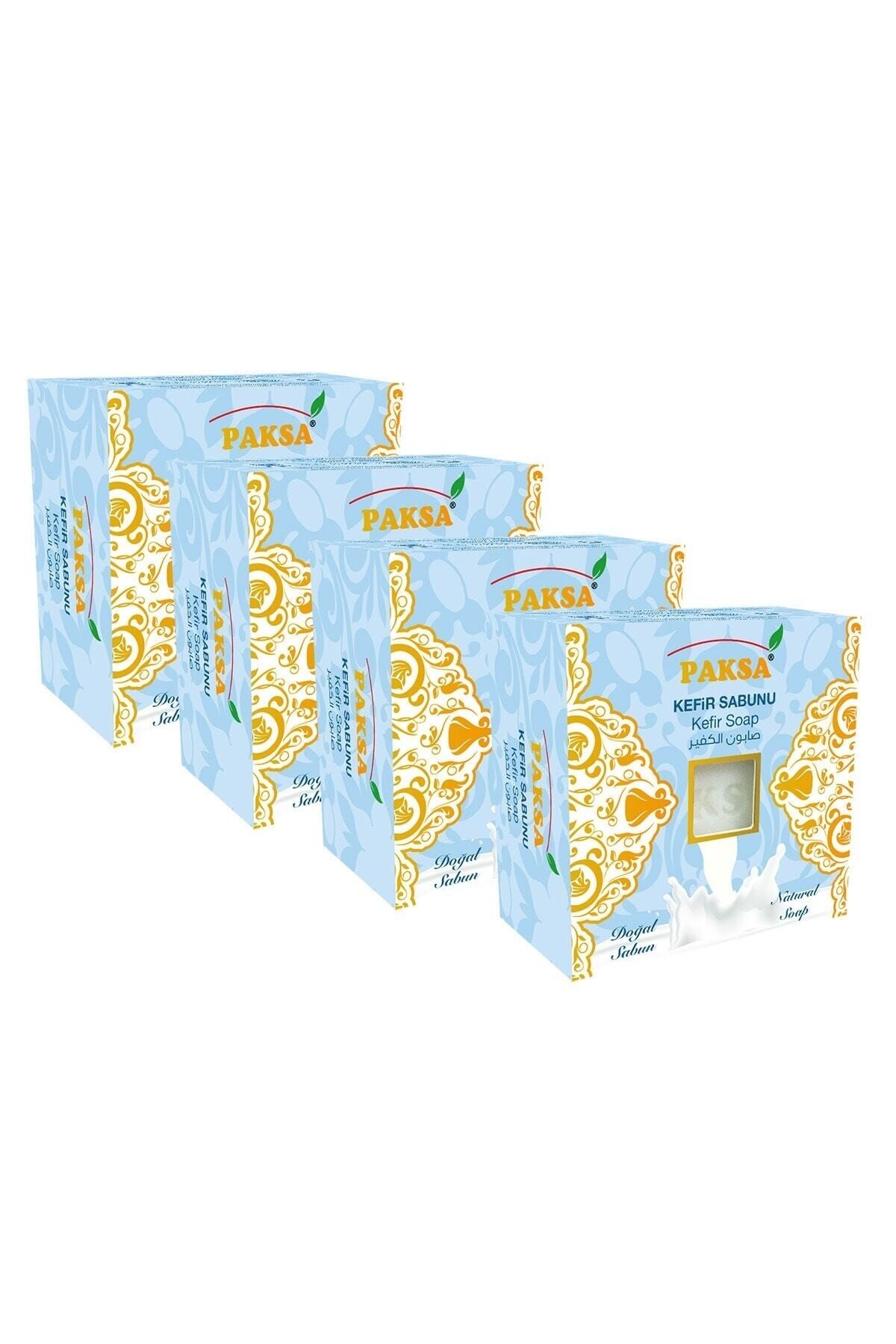 Kefir Sabunu 4 x 125 gr | Kefir Özlü, Besleyici, Nemlendirici ve Canlandırıcı Bakım Sabun Seti