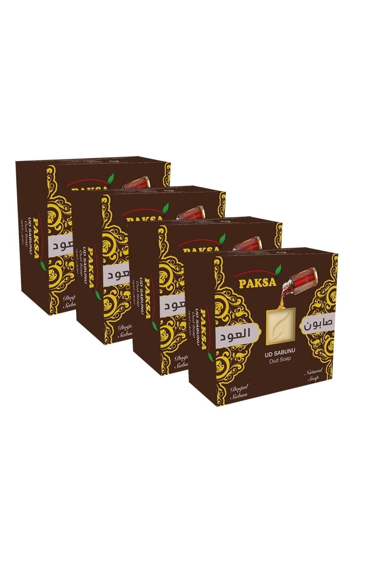 Ud Sabunu 4 x 125 gr | Ud Ağacı Özlü, Derinlemesine Arındırıcı, Ferahlatıcı ve Geleneksel Bakım Sabun Seti