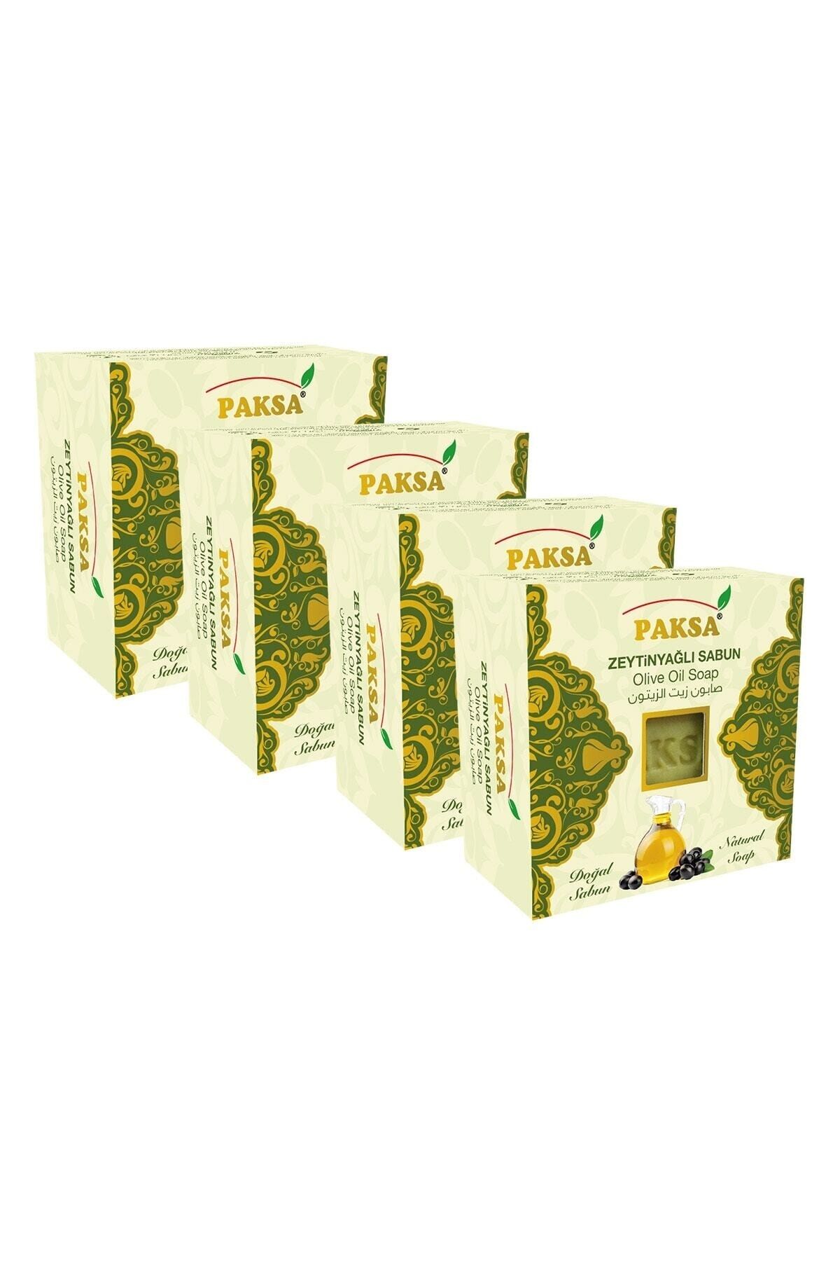 Zeytinyağlı Sabun 4 x 125 gr | Saf Zeytinyağı Özlü, Doğal Nemlendirici, Besleyici ve Arındırıcı Geleneksel Sabun Seti