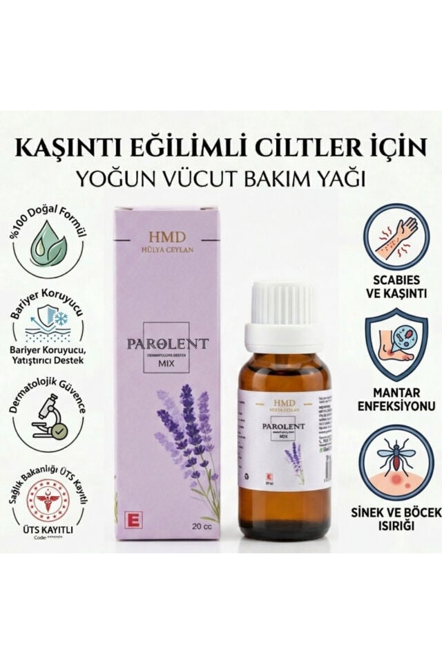 Kaşıntı Gidermeye Yardımcı Losyon 20 cc | Çok Yönlü Yatıştırıcı, Ferahlatıcı ve Cilt Konforunu Destekleyen Özel Bakım Losyonu